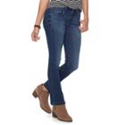 Petite Sonoma Goods For Life&trade; Ankle Skinny Jeans, Women's, Size: 10 Petite, Blue (navy)