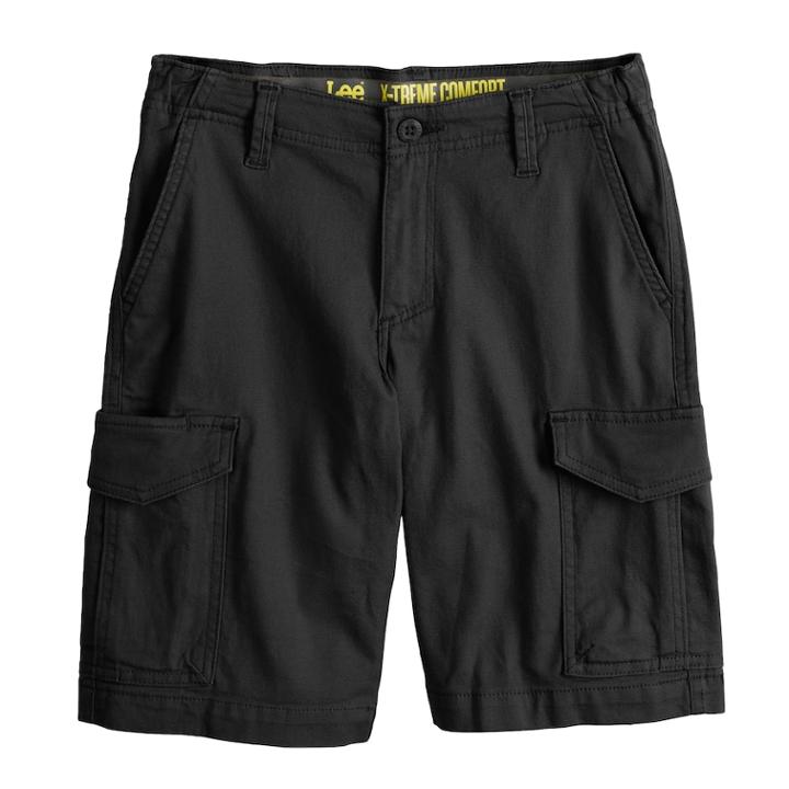 Boys 8-20 Lee Rover Cargo Shorts, Size: Medium (14), Black