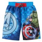 Boys 4-7 Marvel Avengers Swim Trunks, Boy's, Size: 4-5, Blue