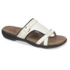 Naturalsoul By Naturalizer Gabie Slide Sandals - Women, Size: Medium (7), White