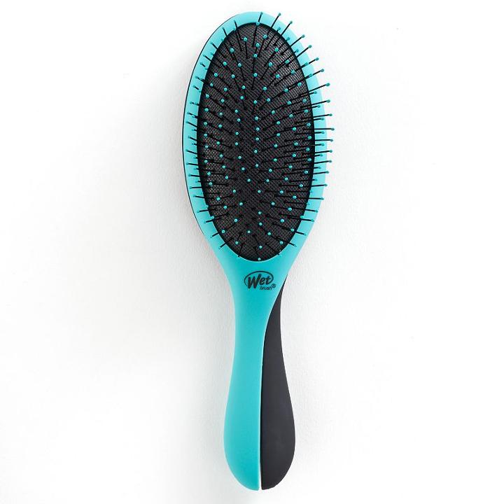 Wet Brush Detangler Hair Brush With Detachable Mirror, Multicolor
