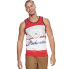 Men's Budweiser Tank, Size: Xl, Med Red