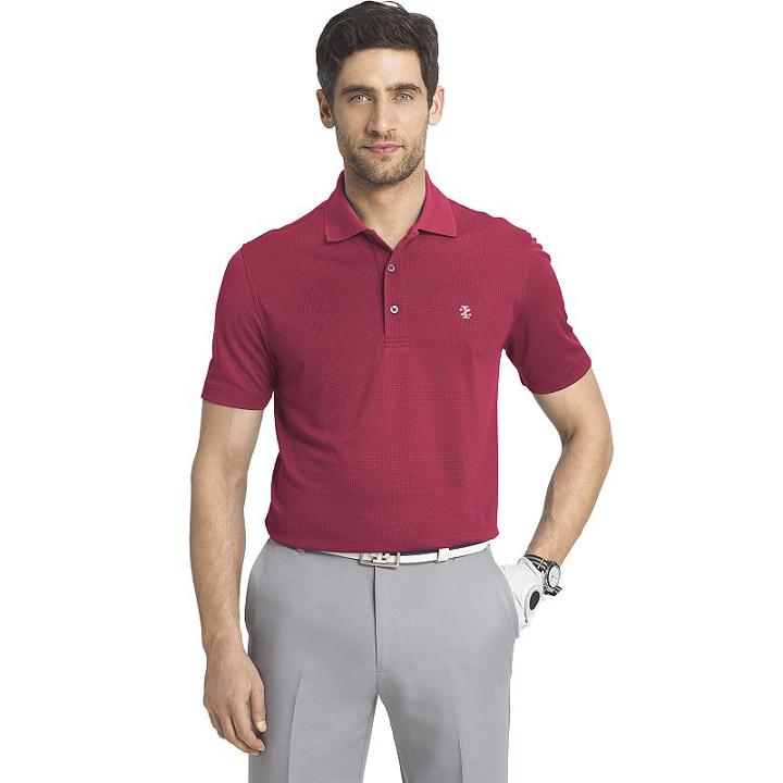 Men's Izod Classic-fit Performance Golf Polo, Size: Small, Light Red