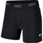 Women's Nike Training Mid-rise Base Layer Shorts, Size: Xs, Grey (charcoal)