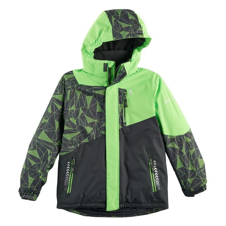 Boys 8-20 Free Country Boarder Jacket, Size: Xl, Brt Green