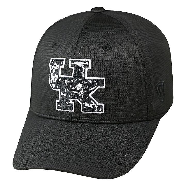Adult Top Of The World Kentucky Wildcats Digi One-fit Cap, Black