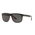 Ray-ban Highstreet Rb4147 60mm Square Sunglasses, Women's, Black