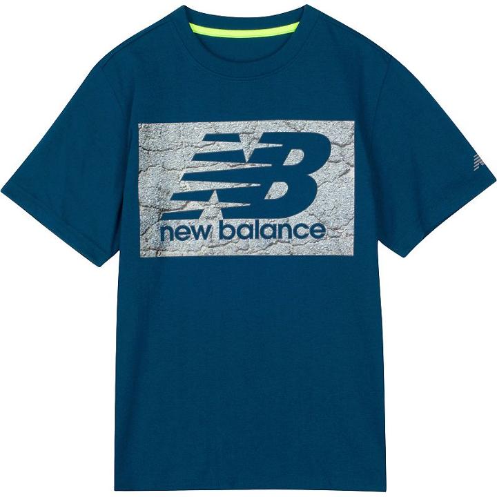 Boys 8-20 New Balance Logo Tee, Boy's, Size: M 10-12, Blue Other