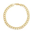 Everlasting Gold 14k Gold Curb Chain Bracelet, Women's, Size: 8.5