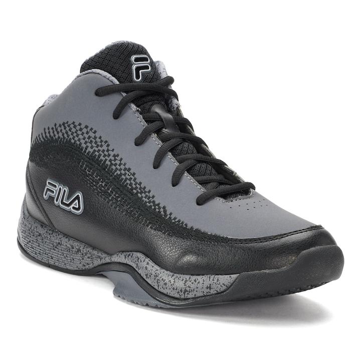 Fila&reg; Contingent 4 Men's Basketball Shoes, Size: 11.5, Grey