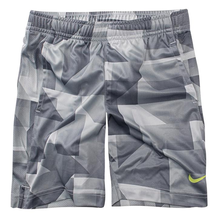 Boys 4-7 Nike Dri-fit Abstract Legacy Shorts, Size: 5, Grey