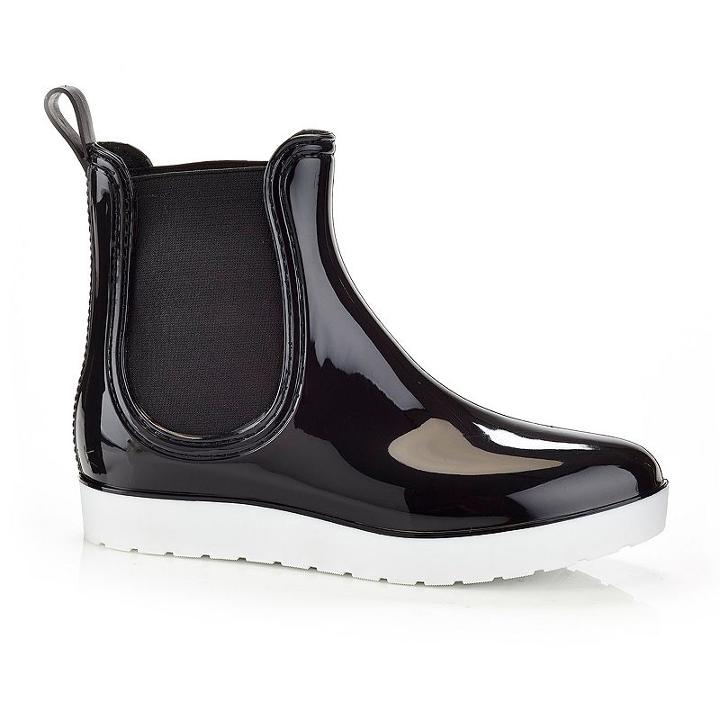 Henry Ferrera React Women's Water-resistant Rain Boots, Size: 9, Black