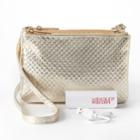 Apt. 9&reg; Protect & Connect Rfid-blocking Phone Charging Crossbody Bag, Women's, Gold
