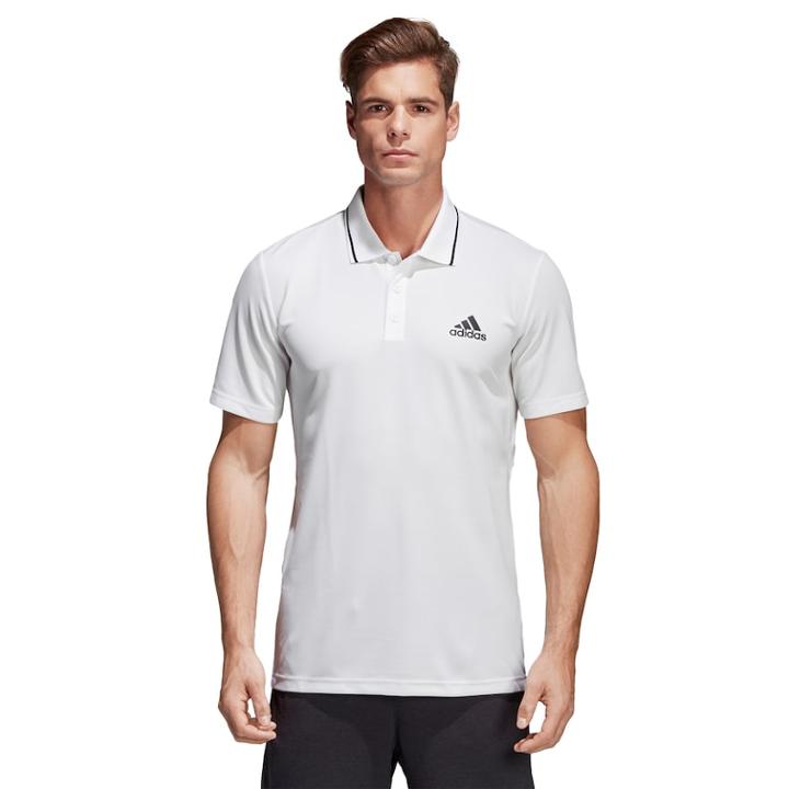 Men's Adidas Club Tex Polo, Size: Large, White