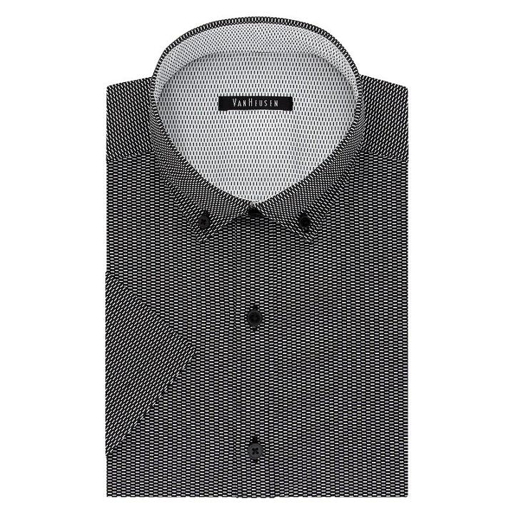 Men's Van Heusen Fresh Defense Slim-fit Dress Shirt, Size: M 15.5-16, Ovrfl Oth