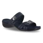 Easy Street Ashby Women's Sandals, Size: Medium (6), Blue (navy)