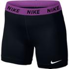 Women's Nike Cool Victory Base Layer Workout Shorts, Size: Xl, Purple Oth