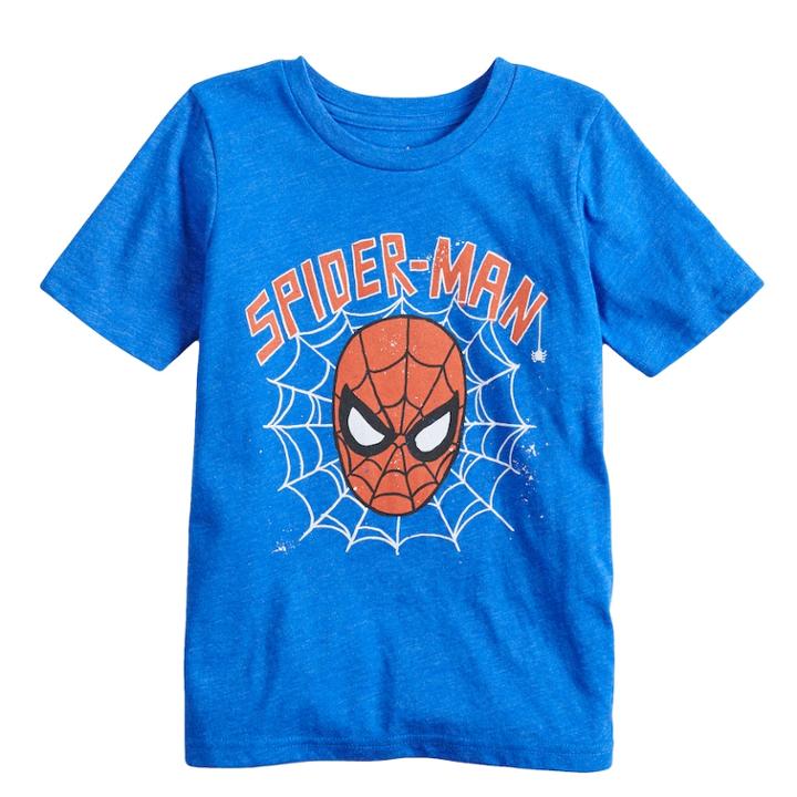 Boys 4-10 Jumping Beans&reg; Marvel Spider-man Graphic Tee, Size: 4, Blue