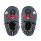 Tommy Tickle Baby Boy Rocket Crib Shoes, Size: 0-6 Months, Grey