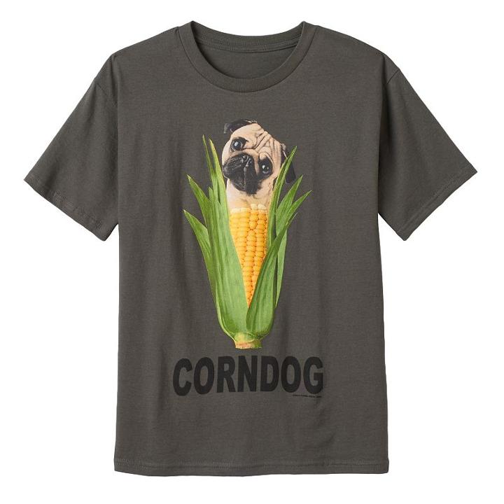 Boys 8-20 Corn Dog Tee, Boy's, Size: Large, Oxford