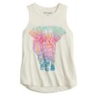 Girls 7-16 & Plus Size Mudd&reg; High-low Swing Tank Top, Size: 16 1/2, White