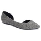 Apt. 9&reg; Women's Pointed D'orsay Flats, Size: 8, Grey