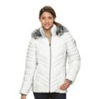 Women's Zeroxposur Colleen Hooded Puffer Jacket, Size: Xl, White