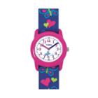 Timex Kids' Heart & Butterfly Watch - T890019j, Adult Unisex, Size: Small, Blue