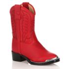 Lil Durango Eagle Baby Cowboy Boots, Kids Unisex, Size: 7 T, Red