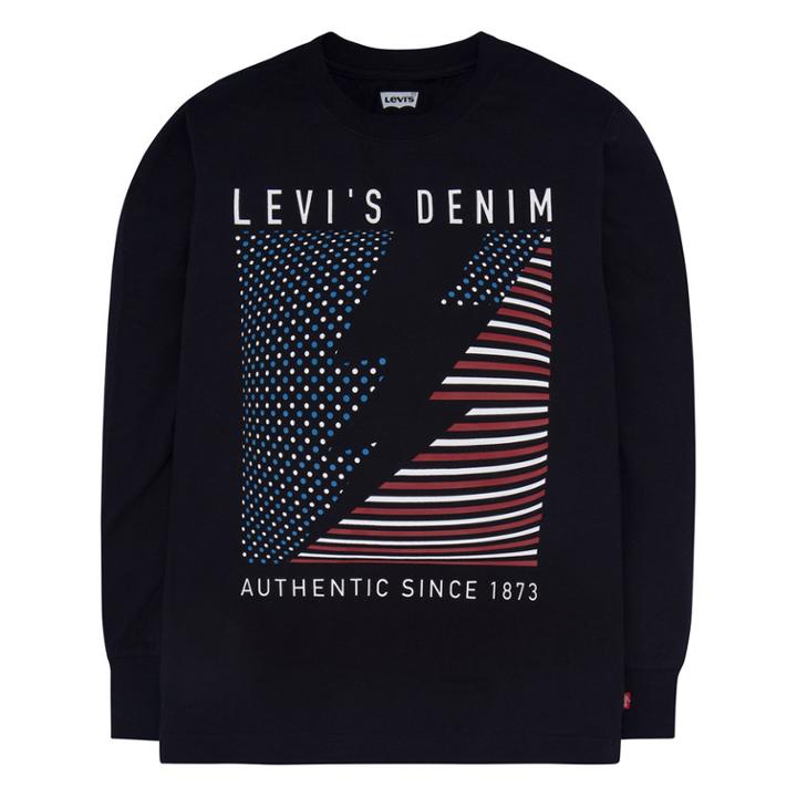 Boys 8-20 Levi's&reg; Graphic Tee, Size: Medium, Grey (charcoal)
