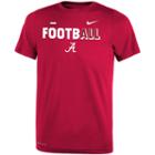 Boys 8-20 Nike Alabama Crimson Tide Legend Football Tee, Size: S 8, Red