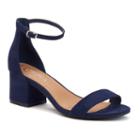 Candie's&reg; Cosmos Women's Block-heel Sandals, Girl's, Size: 8, Blue