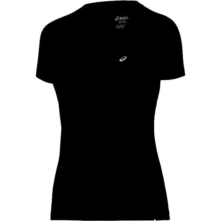Women's Asics Soft Asx Dry Workout Tee, Size: Large, Black