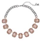 Simply Vera Vera Wang Pink Statement Necklace, Women's, Med Pink