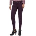 Women's Jennifer Lopez Super Stretch Skinny Jeans, Size: 14 T/l, Drk Purple