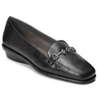 A2 By Aerosoles Elaborate Women's Wedge Slip-on Loafers, Size: Medium (7), Black