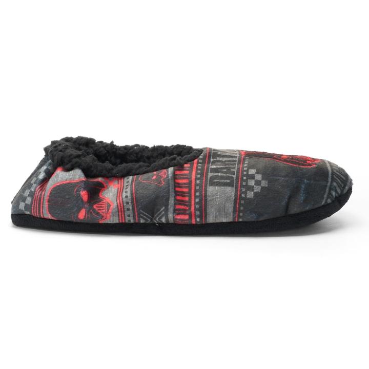 Men's Novelty Slippers, Size: 10-13, Black