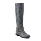 Olivia Miller Essex Women's Knee High Boots, Girl's, Size: 8.5, Grey