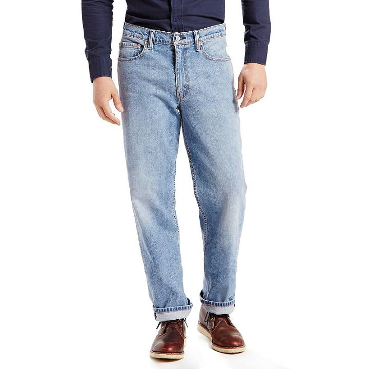 Men's Levi's&reg; 550&trade; Relaxed Fit Jeans, Size: 34x34, Light Blue