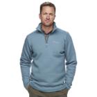 Men's Columbia Ortega Oaks Quarter-zip Fleece Jacket, Size: Xl, Dark Blue