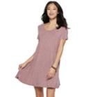 Juniors' So&reg; Crisscross Back Swing Dress, Teens, Size: Large, Med Pink