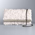 Simply Vera Vera Wang Floral Flap Clutch, Women's, White