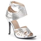 Nyla Shion Women's High Heel Sandals, Girl's, Size: 8, Silver
