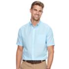 Men's Croft & Barrow&reg; Classic-fit Easy-care Button-down Shirt, Size: Medium, Brt Blue