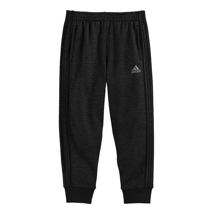 Boys 4-7x Adidas Focus Jogger Pants, Size: 7x, Black