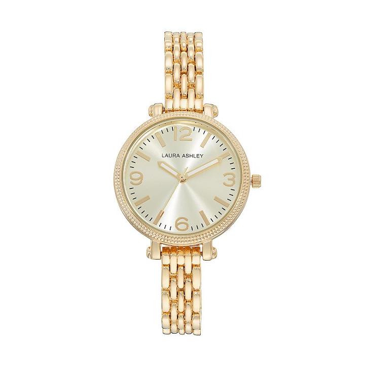 Laura Ashley Women's Watch, Yellow