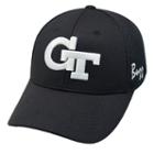 Adult Top Of The World Georgia Tech Yellow Jackets Fairway One-fit Cap, Black