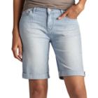 Women's Lee Gunnison Bermuda Jean Shorts, Size: 12 Avg/reg, Blue