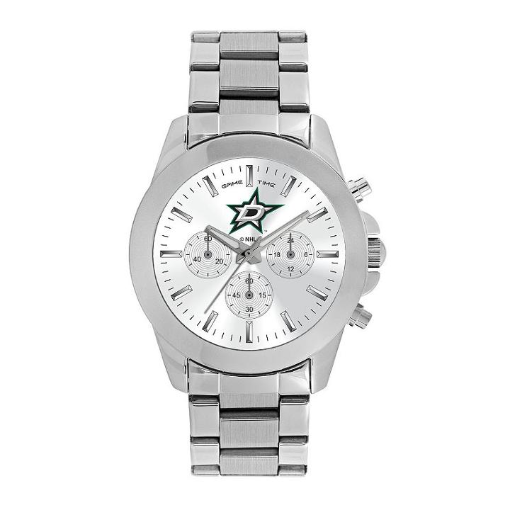 Women's Game Time Dallas Stars Knockout Watch, Silver