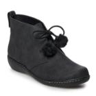 Soft Style By Hush Puppies Jinger Women's Ankle Boots, Size: 7, Black